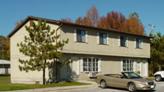 Hickory Glade Apartments of Desoto Il. Attractive one and two story flats offering liberal space for conservative budgets. 